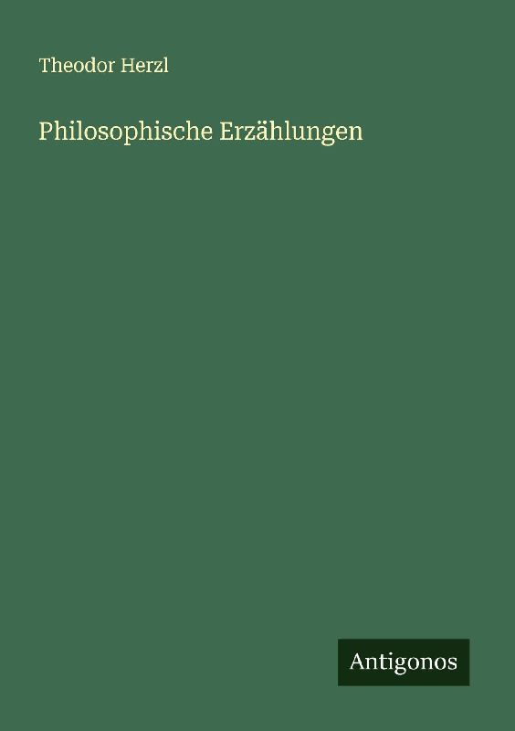 Philosophische Erzählungen