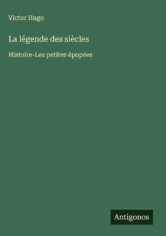 La légende des siècles