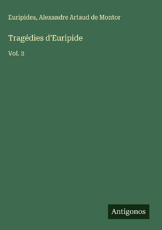 Tragédies d'Euripide