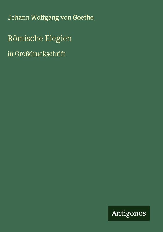Römische Elegien