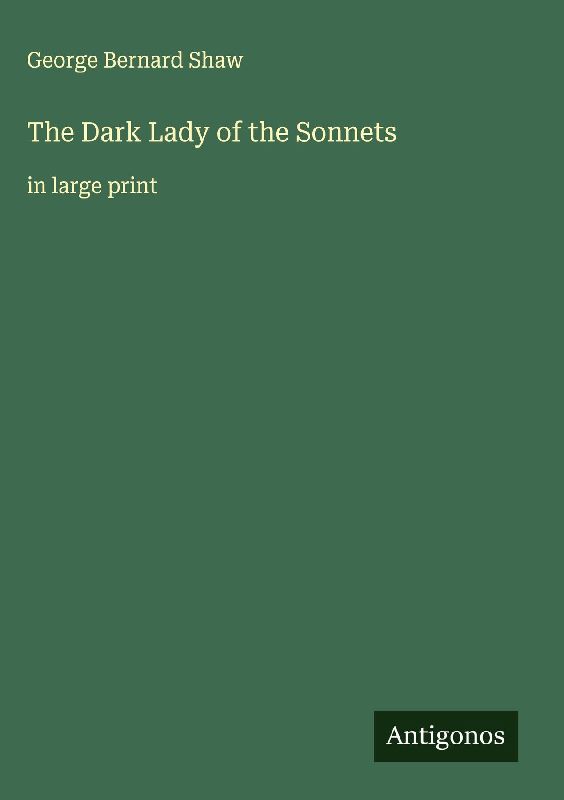The Dark Lady of the Sonnets