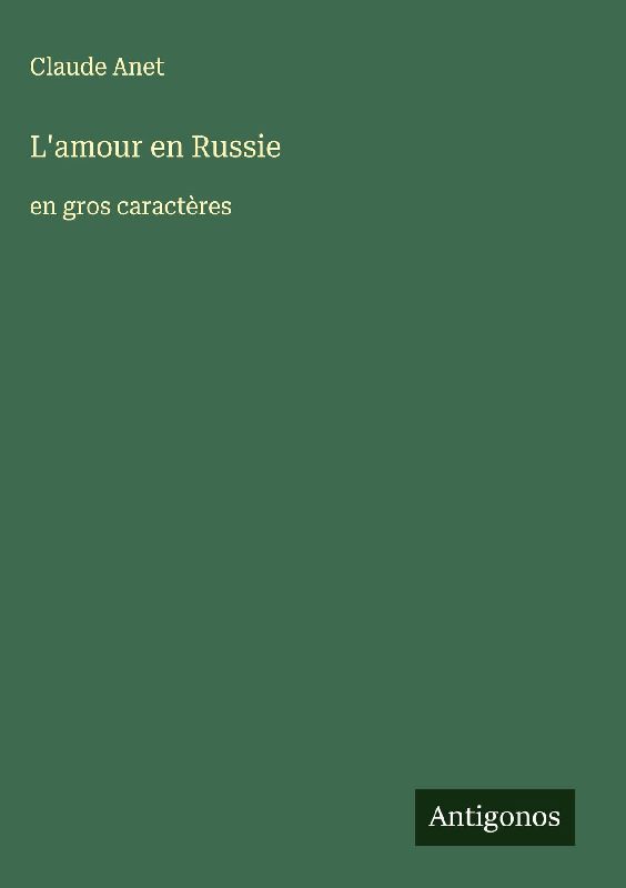 L'amour en Russie
