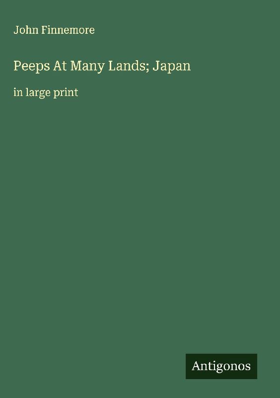 Peeps At Many Lands; Japan