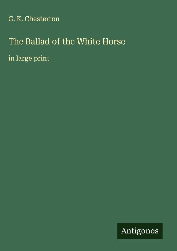 The Ballad of the White Horse