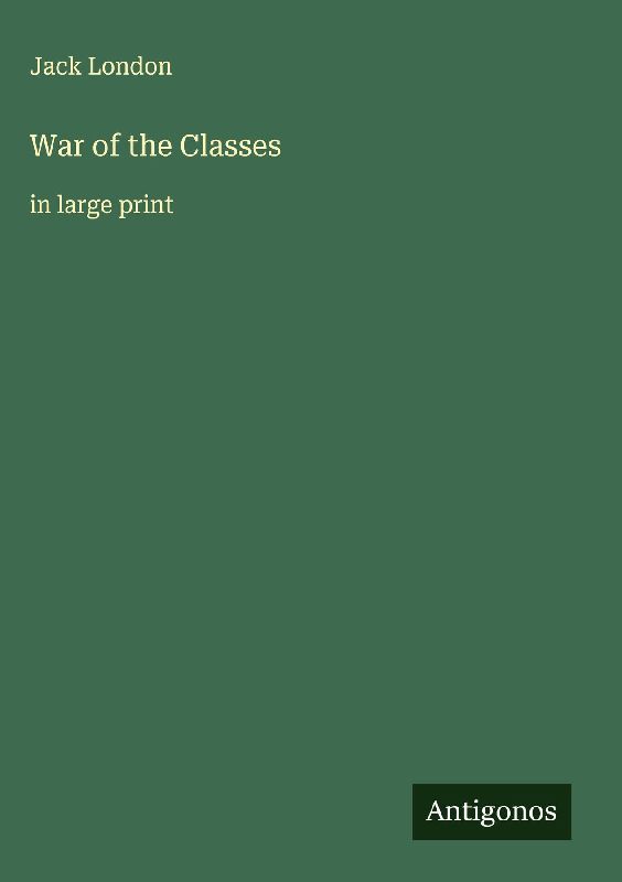 War of the Classes
