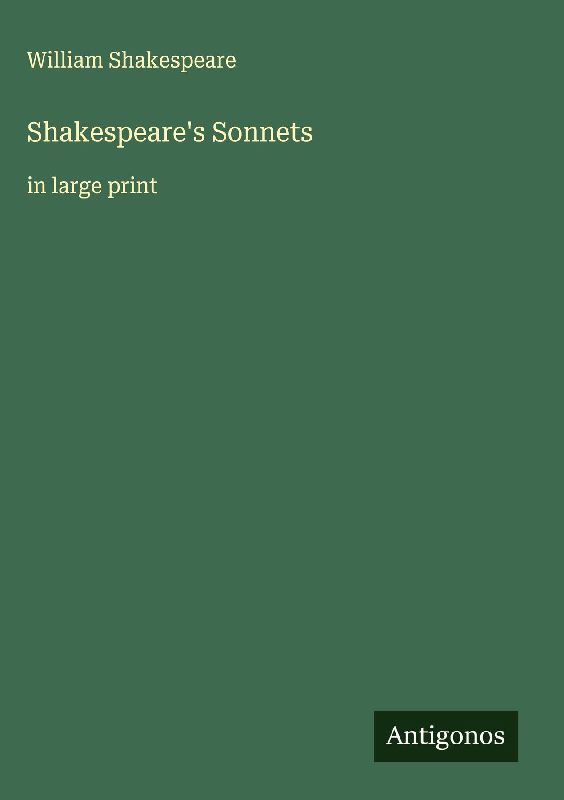 Shakespeare's Sonnets