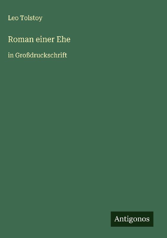 Roman einer Ehe