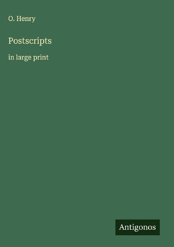 Postscripts