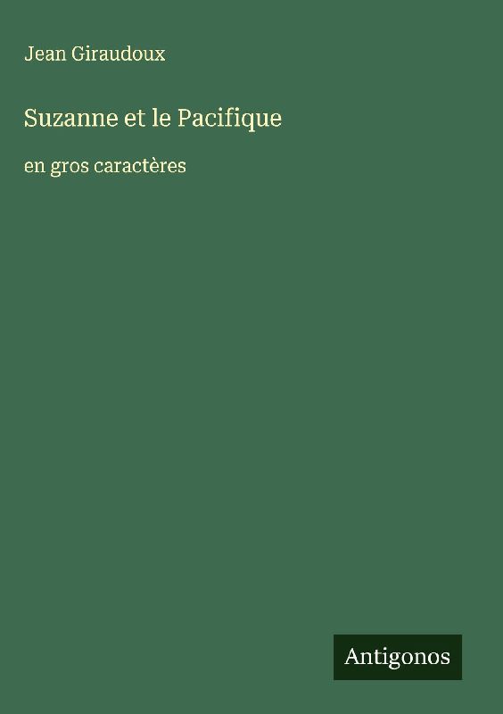 Suzanne et le Pacifique