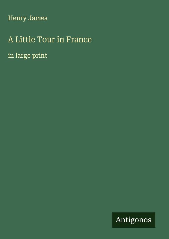 A Little Tour in France