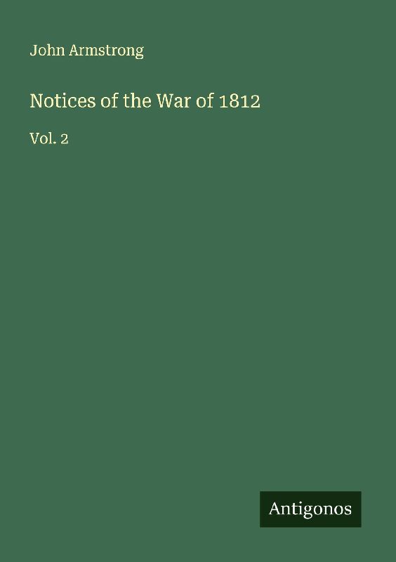 Notices of the War of 1812