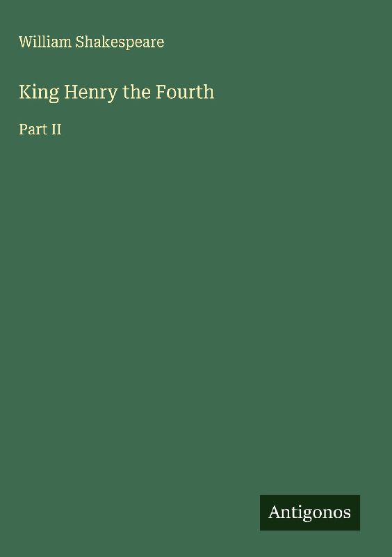 King Henry the Fourth
