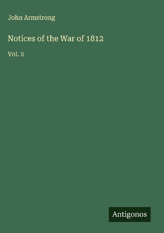 Notices of the War of 1812