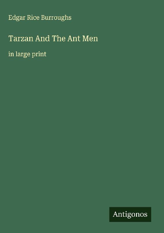 Tarzan And The Ant Men