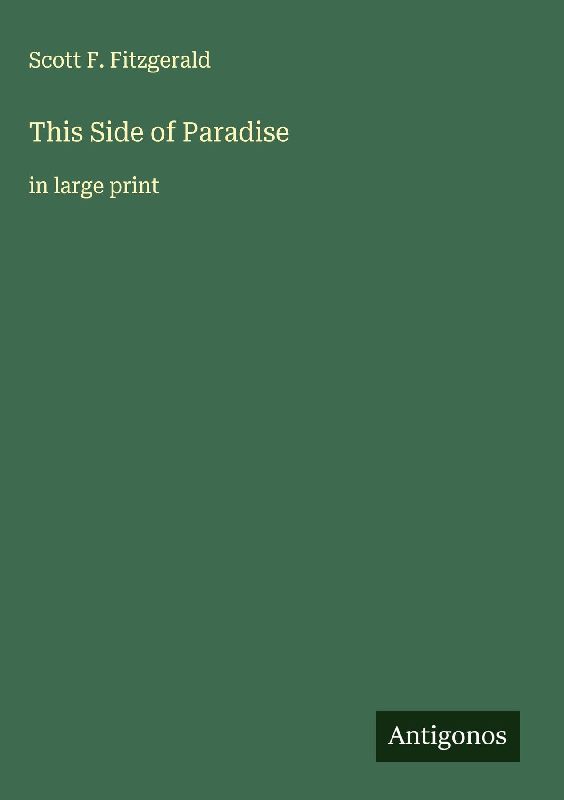 This Side of Paradise