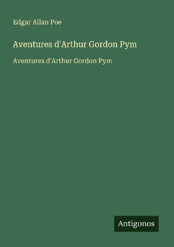 Aventures d'Arthur Gordon Pym