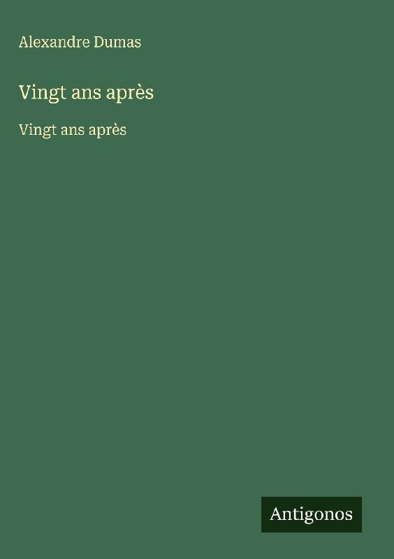 Vingt ans après