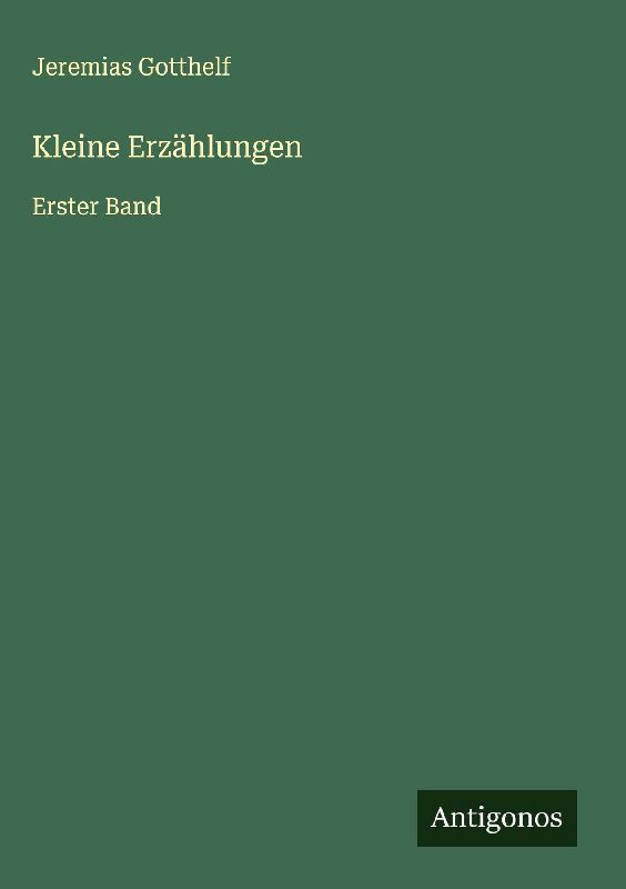 Kleine Erzählungen
