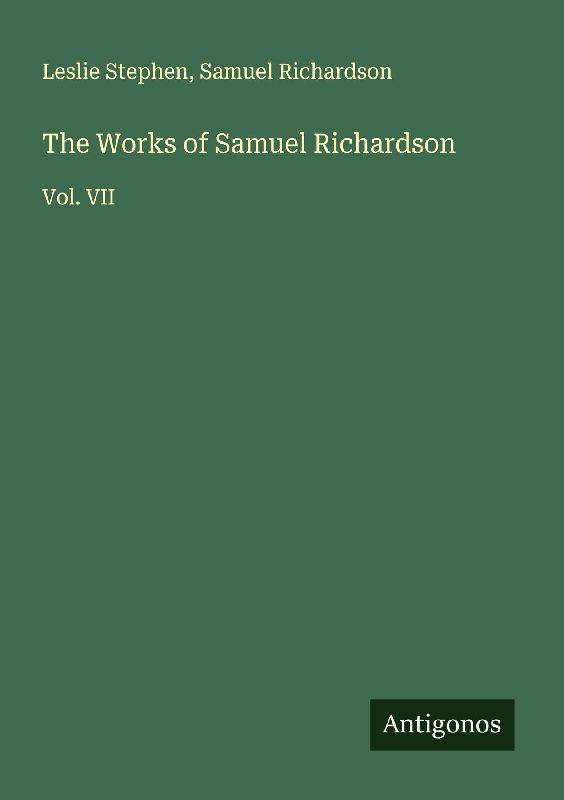 The Works of Samuel Richardson