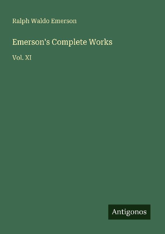 Emerson's Complete Works