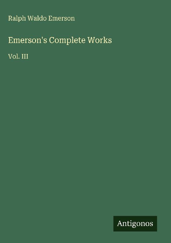 Emerson's Complete Works