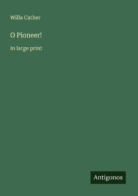 O Pioneer!