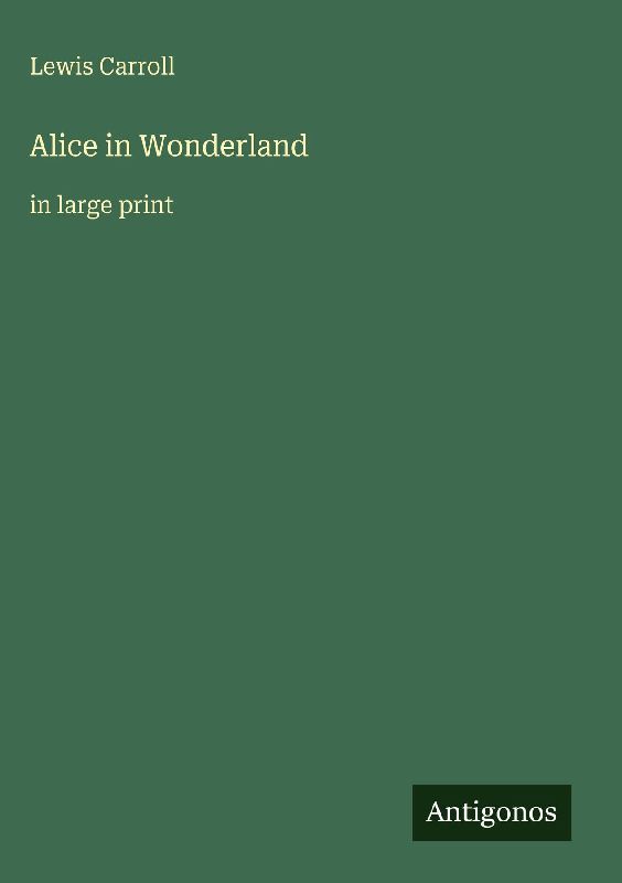 Alice in Wonderland