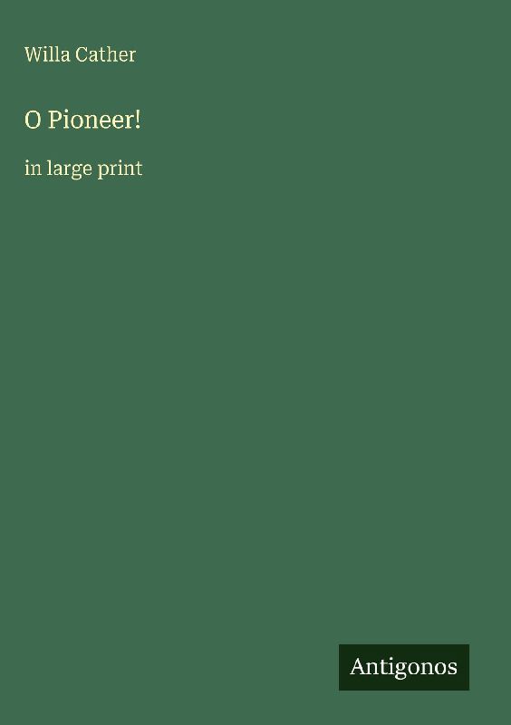 O Pioneer!