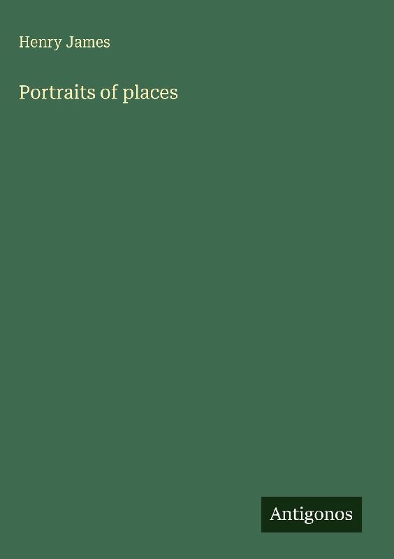 Portraits of places