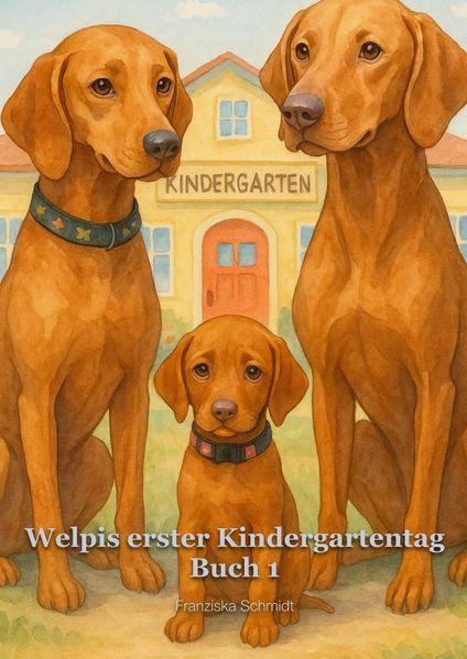 Hundewelpengeschichten / Welpis erster Kindergartentag
