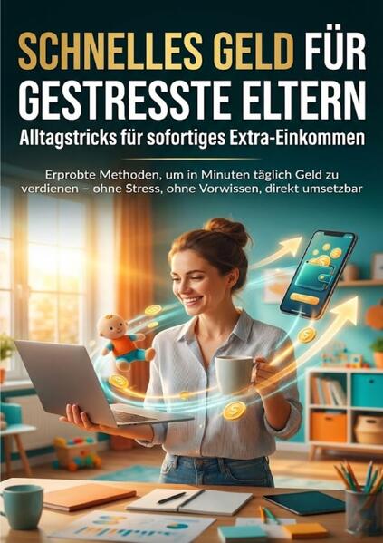 Schnelles Geld für gestresste Eltern: Alltagstricks für sofortiges Extra-Einkommen