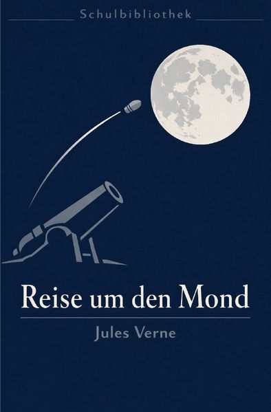 Schulbibliothek - Bücher für Schulen / Reise um den Mond