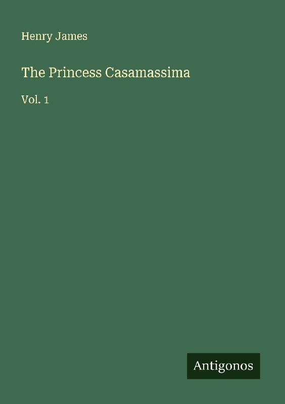 The Princess Casamassima