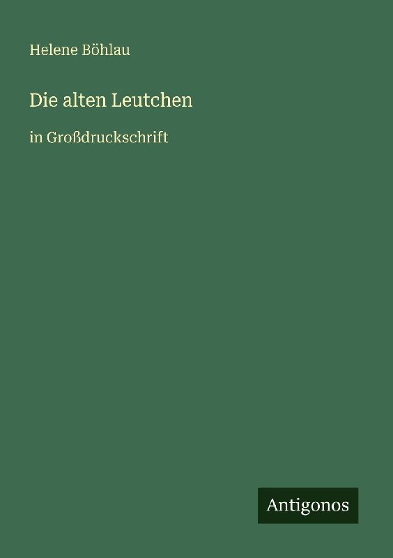 Die alten Leutchen