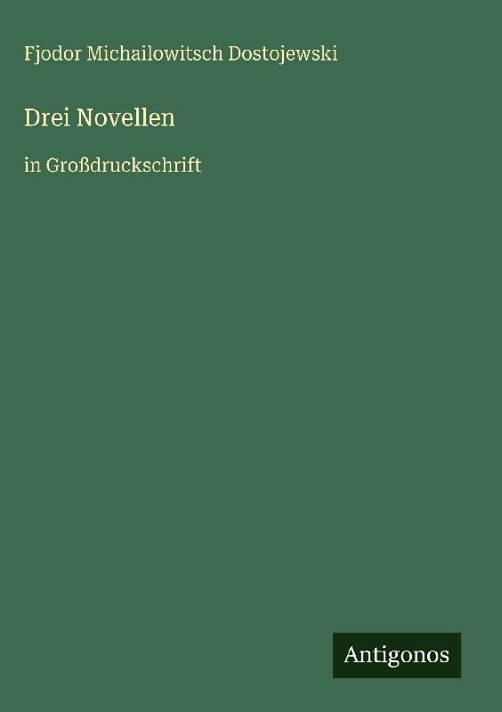 Drei Novellen