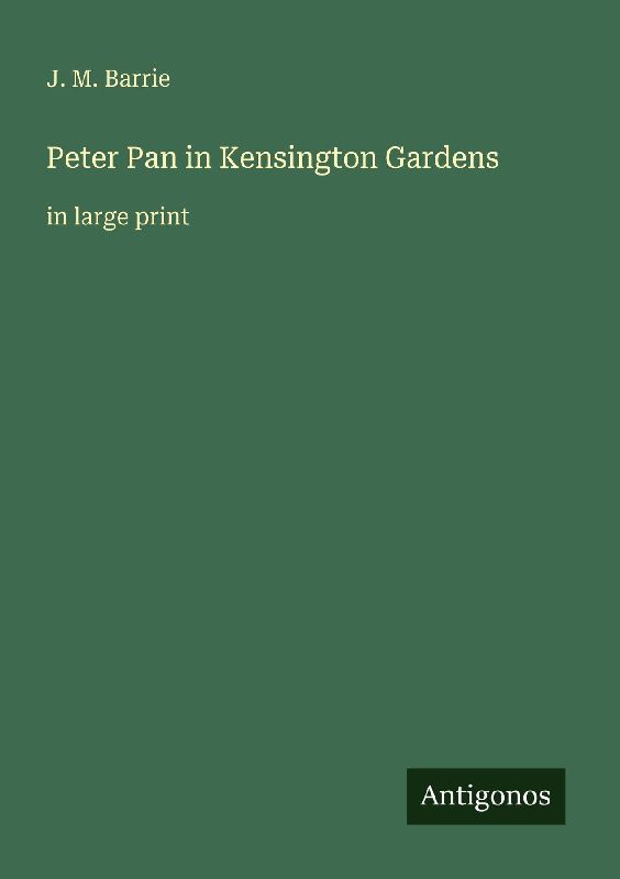 Peter Pan in Kensington Gardens