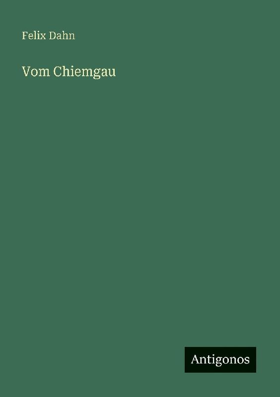 Vom Chiemgau