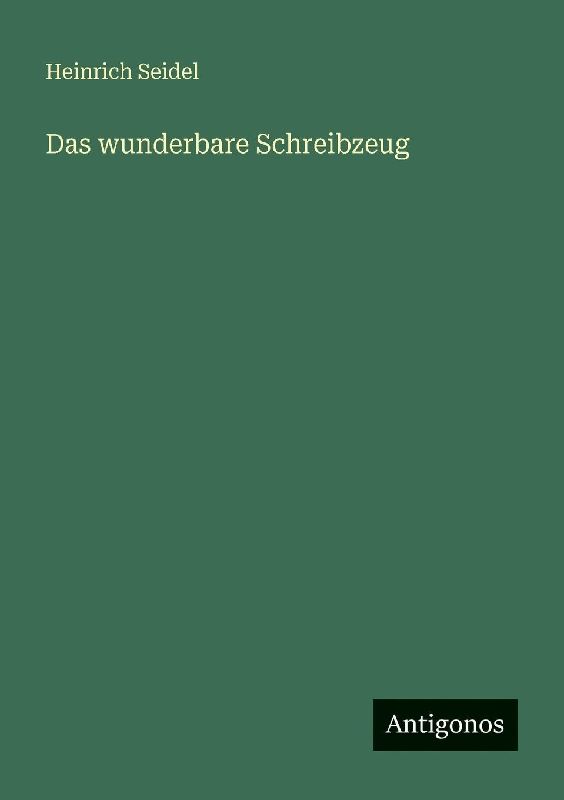 Das wunderbare Schreibzeug