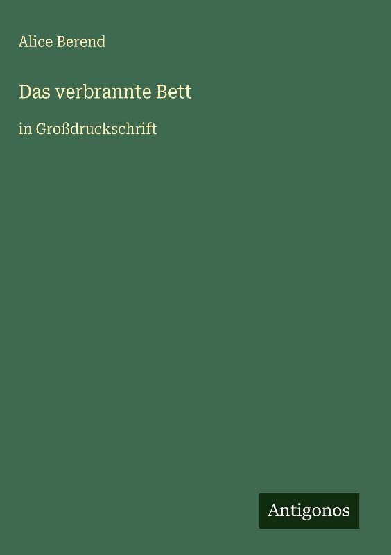 Das verbrannte Bett