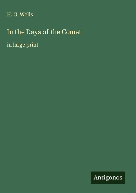 In the Days of the Comet