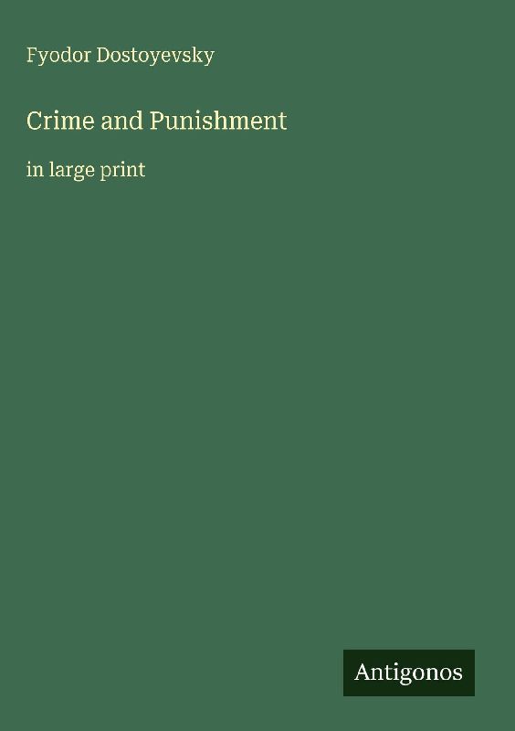 Crime and Punishment