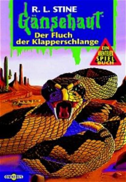 Gänsehaut Abenteuer-Spielbuch / Der Fluch der Klapperschlange