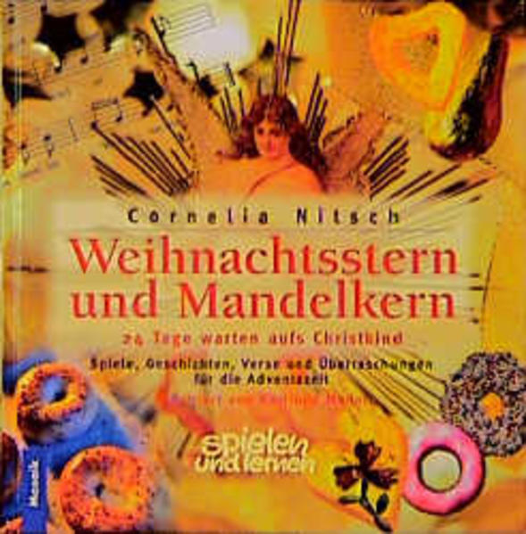 Mandelkern und Weihnachtsstern