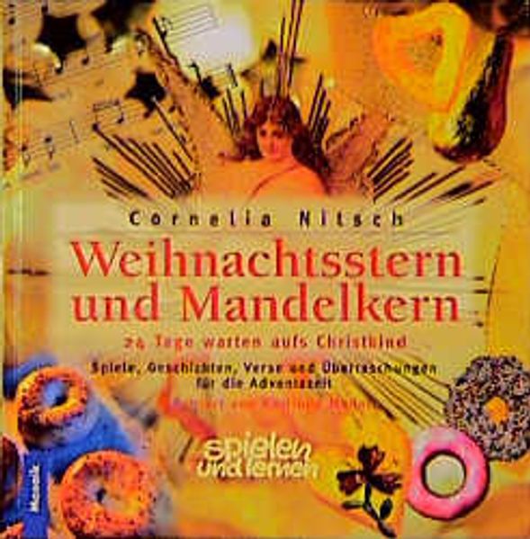 Mandelkern und Weihnachtsstern
