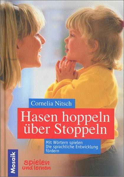 Hasen hoppeln über Stoppeln