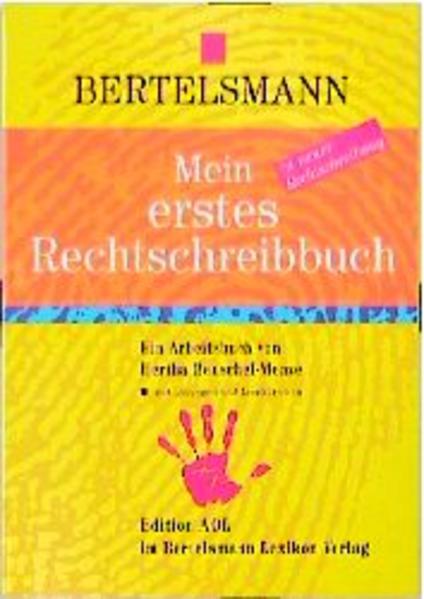 Mein erstes Rechtschreibbuch