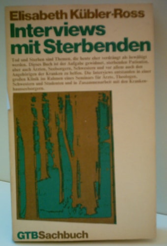Interviews mit Sterbenden (Livre en allemand)