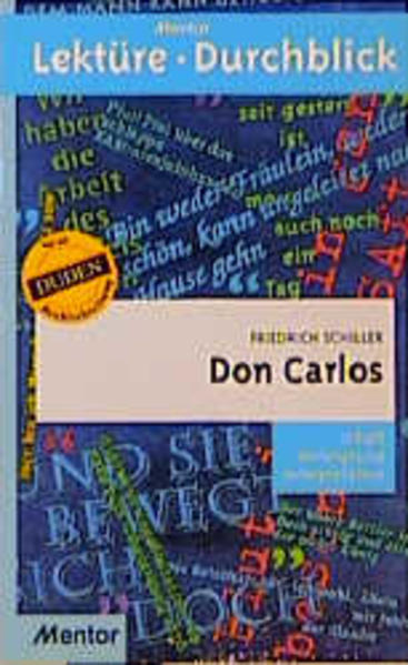 Friedrich Schiller: Don Carlos