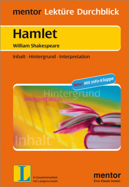 William Shakespeare: Hamlet - Buch mit Info-Klappe