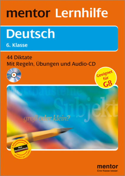 mentor Lernhilfe: Deutsch  6. Klasse - Buch mit Audio-CD